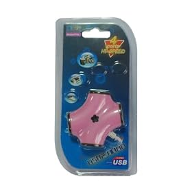 4 Ports Salut-Speed Ultra Mini Hub USB 2.0