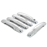 Mirror Chrome Side Door Handle Covers Trims for 2006 2007 2008 2009 2010 Suzuki Grand... 
