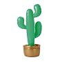 Inflatable Cactus in pot (3ft) Green/Brown