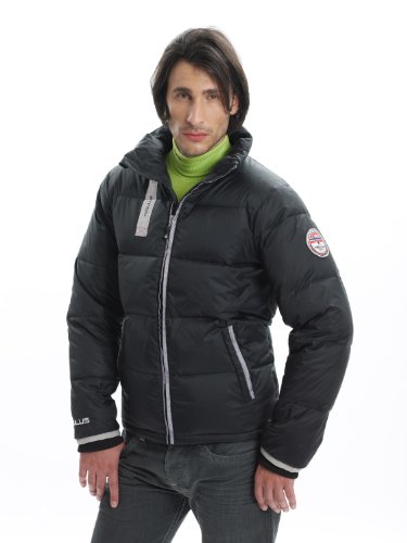 Nebulus Daunen Jacke Nepal, Weste, Jacke, Daunen, Herren, schwarz, Gr��e XL