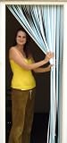 Kitchen & Housewares : Tube Type Door Curtain,Bug Blind,Fly Blind,Strip Blind-SKY BLUE & WHITE