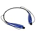 WONFAST® Wireless Bluetooth Music Stereo Universal Headset Headphone Vibration Neckband Style for iPhone iPad Samsung-Darkblue