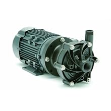 Finish Thompson DB6V-T-M226 Centrifugal Magnetic Drive Pump, PVDF, 1/2 HP, 115/208-230V, 1 Phase, 33.0 Max Feet of Head, 40.0 gpm