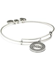 Alex and Ani "Sorority" Theta Phi Alpha Expandable Wire Bangle Bracelet