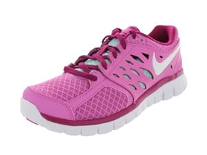 Womens Nike Flex 2013 Run Running Shoe Red Violet/Bright Magenta/Glacier Ice/White Size 9