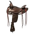 15" 16" 17" Circle Y Round Skirt Flex Tree Saddle "Omaha"