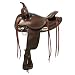 15" 16" 17" Circle Y Round Skirt Flex Tree Saddle "Omaha"