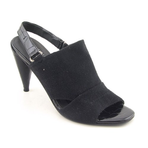 DONALD by DONALD J PLINER Imas Womens SZ 10 Black/Black Heels Slingbacks Shoes