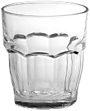 Bormioli Rocco Rock Bar Stackable Double Old Fashioned Glasses, Set of 6