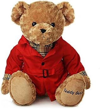 Korean Windbreaker Teddy Bear Doll Plush Toys