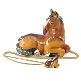 Coffret &agrave; Bijoux "Poney" + bijou