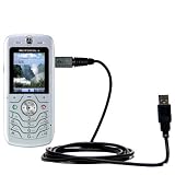 Classic Straight USB Cable for the Motorola SLVR L6 with Power Hot Sync and Charge capabilities - Gomadic Brand w/ TipExchange Technology