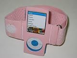 New Soft-Leather Looking Pink ArmBand SportsBand Case For iPod Nano 4th Generation