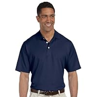 Ashworth Men's Lightweight Polo Sport Shirt, Navy, X-Large