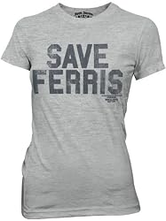 Ferris Buellers Day Off Save Ferris Juniors T-shirt