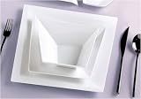 Opus Large Platter 32cm x 27cm White