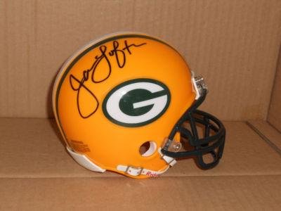 James Lofton signed Green Bay Packers mini helmet C - Autographed MLB Helmets and Hats