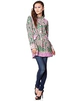 Custo Abrigo Zonku Yu (Multicolor)