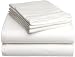 Pike Street 135-Gram Solid Flannel King Sheet Set, Snow
