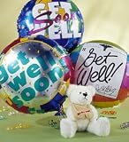 Flowers - Air-rangement with Lotsa Love - Get Well - Plush with 6 Balloons