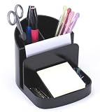 Officemate Recycled Deluxe Desk Organizer, Black (26022)