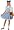 Wizard of Oz Child's Deluxe Dorothy Costume, Small
