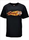 Harley-Davidson® Men's Flaming Screamin' Eagle T-Shirt. Silk Screened Graphics. HARLMT01300