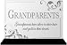 Grandparents Family Relational Glass Plaque Home Decoration Decor Art