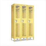 Penco 6021x / 6A1xx (3 section) Invincible II Locker- Single Tier- 3- Section (Unassembled)