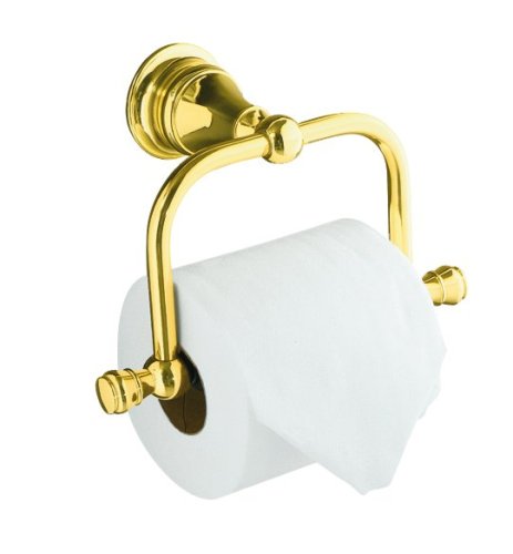 KOHLER K-16141-PB Revival Toilet Tissue Holder Vibrant Polished BrassB000MFBJW6