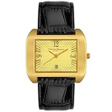 Christian Bernard Men's IT3591FNN Intimate Collection Black Leather Watch