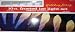 10 Count Frosted Ice Christmas Xmas Light Set - Wire is green color and icicles are white - For indo