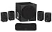 Yamaha Home Theater in A Box = Yamaha RX-V465 525 Watt 5.1-Channel Home Theater Receiver With Yamaha NS-SP1800 5.1-Channel Home Theater Speaker Package image 1
