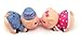 Owfeel 1 Pair Cute Kissing Pig Couple Decor Figure Figurine