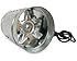 TerraBloom 6 Inch Duct Booster Fan, 240 CFM, 6" Inline Fan