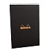 Rhodia Classic Black Wirebound Graph Pad 8" x 12" (#18)