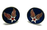 US Army Air Corps Seal Force Cufflinks with Gift Box