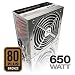 Electronics : Thermaltake Toughpower XT 650W ATI CrossFire X Certified and AMD Game Ready Core i7, SLI Compliant 80 PLUS Bronze Certified Power Supply - W0221RU