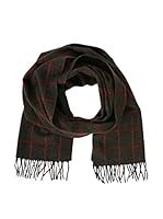 Cesare Gatti Bufanda Cachemira (Verde / Rojo)