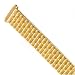 Watch Band Expansion Metal Stretch Gold Plated fits 12mm 13mm 14mm