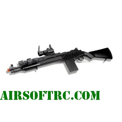 M160-A2 M14 Sniper Spring Airsoft Rifle Combo Short ver. airsoft gun