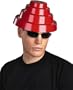Adult Devo Red Energy Dome Hat