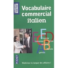 Le vocabulaire de l'italien commercial