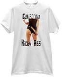 CALIFORNIA KICKS ASS SEXY LADY AND HOME TURF STATE T SHIRT