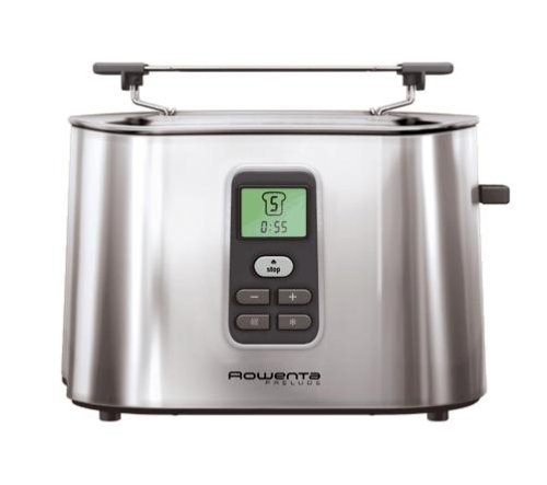 Rowenta Prelude Digital Toaster, LCD Screen, Stainless Steel