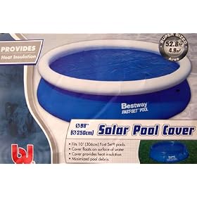 New 10' Solar Swimming Pool Cover For Easy Set Frame Set Pools