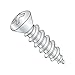#8 x 1 1/4" Type A Self-Tapping Screws/Phillips/Oval Head/Steel/Zinc / #6 Head (Carton: 5,000 pcs)