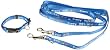Trixie 15332 Welpenhalsband mit Leine, HB: 16-23 cm L: 2,00 m, blau
