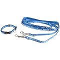 Trixie 15332 Welpenhalsband mit Leine, HB: 16-23 cm L: 2,00 m, blau