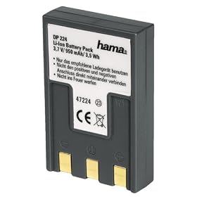Hama Li-Ion Battery DP-224 suitable for Canon (Equivalent to NB-1LH)